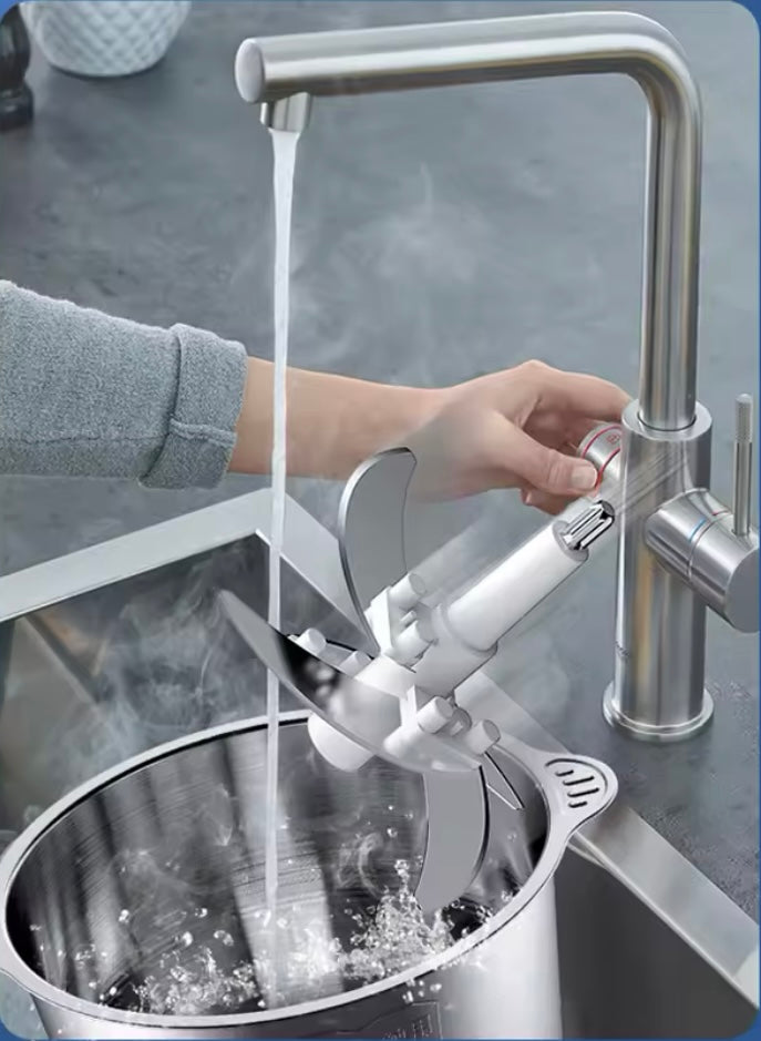 Elektrischer Fleischwolf 3L – Hochleistungs-Mixer aus Edelstahl 🍖