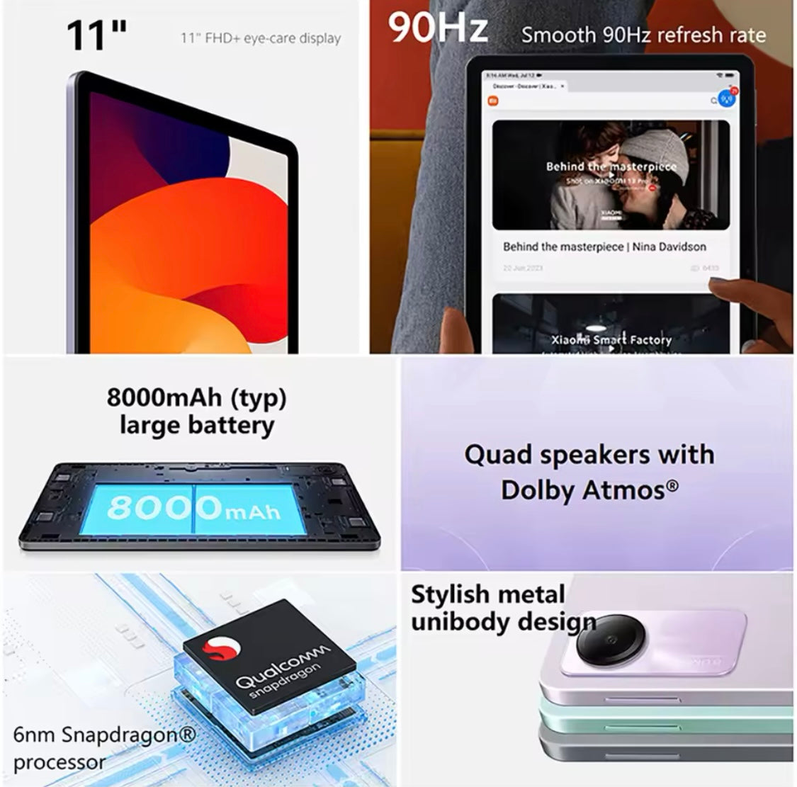 🔥 Xiaomi Redmi Pad SE – Dein stylisches Entertainment-Tablet! 😎