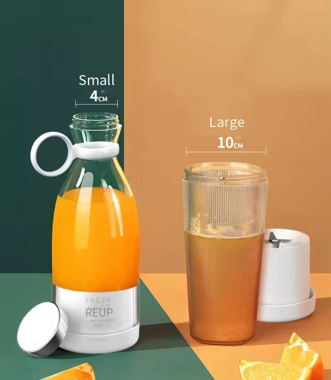 🥤 Der ultimative tragbare Elektro-Entsafter – Mix dir deine Smoothies überall! 🍓🍍