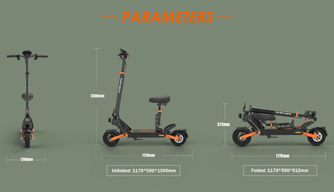 🛴 Kukirin G2 Pro E-Scooter – Power & Komfort in einem! 🚀