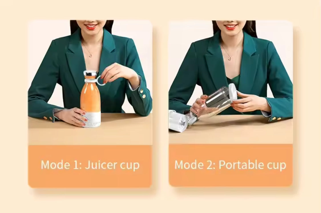 🥤 Der ultimative tragbare Elektro-Entsafter – Mix dir deine Smoothies überall! 🍓🍍