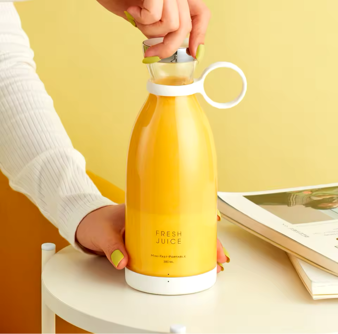 🥤 Der ultimative tragbare Elektro-Entsafter – Mix dir deine Smoothies überall! 🍓🍍