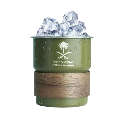 ☕ 300ml Edelstahl-Kaffeetasse mit Saudi-Arabien Emblem – Stilvoll & Robust! 🇸🇦