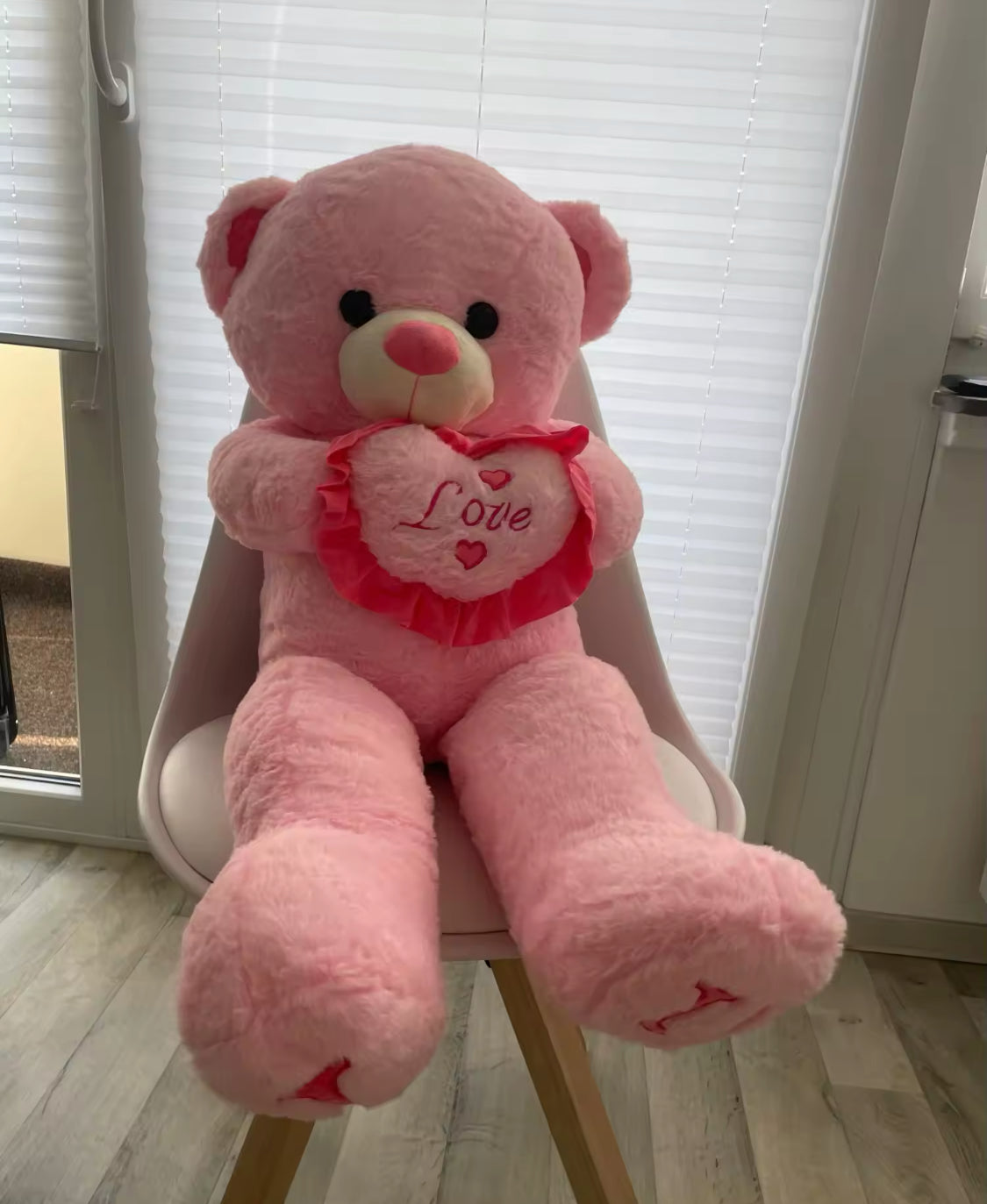 🎁 100 cm großer LIEBE Plüschbär – Der ultimative Kuschelfreund! 🧸