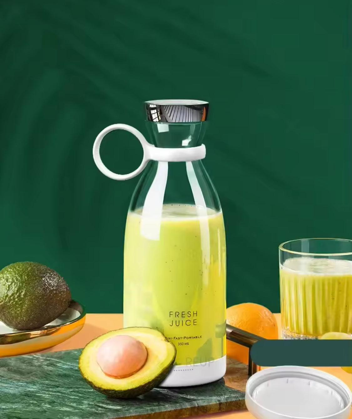 🥤 Der ultimative tragbare Elektro-Entsafter – Mix dir deine Smoothies überall! 🍓🍍