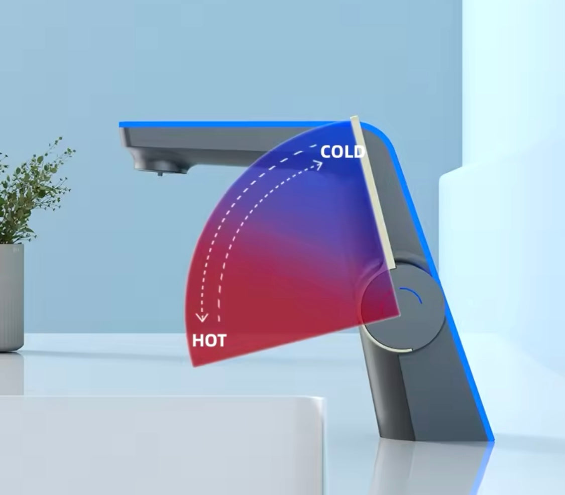 🚰 High-End LED-Wasserhahn mit Temperaturanzeige – Luxus für dein Badezimmer! 😍