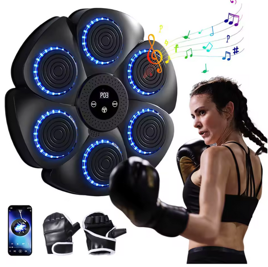 Smart Bluetooth Musik Boxing Maschine 🎵🥊 | Elektronische Ziel-Sparring Ausrüstung für Kinder & Indoor-Training