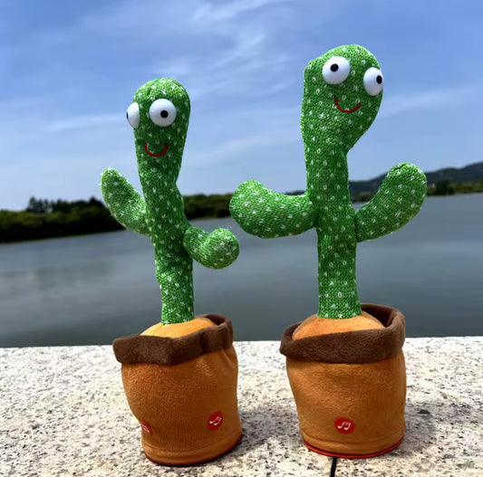 🌵 Tanzender & sprechender LED-Kaktus – Gute Laune garantiert! 🌵